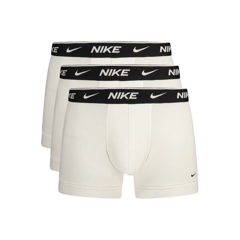 Nike Weiße Herren-Boxershorts aus Baumwolle