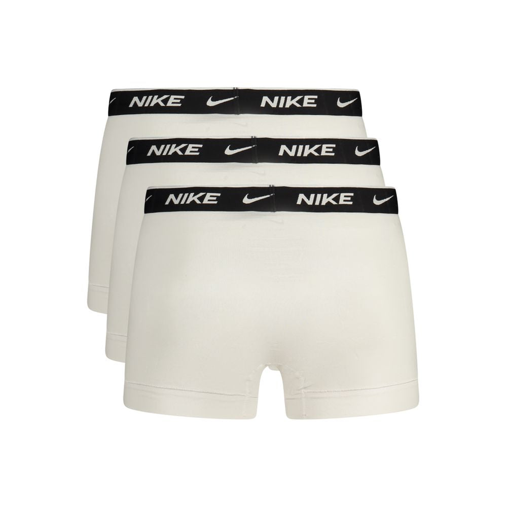 Nike Men's White Cotton Boxer Briefs