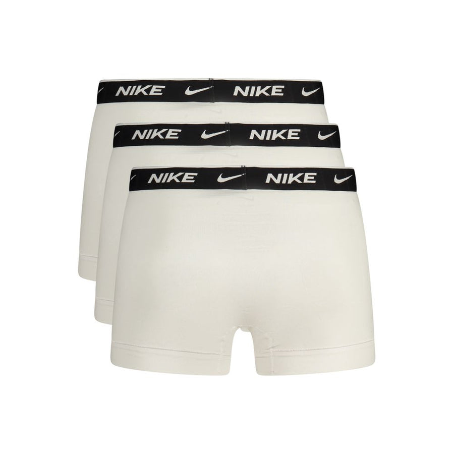 Nike Men's White Cotton Boxer Briefs