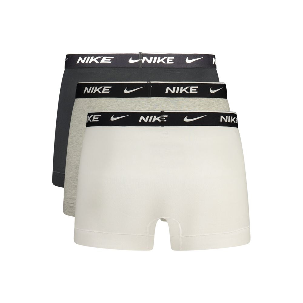 Nike Men's Grey Cotton Boxer Briefs