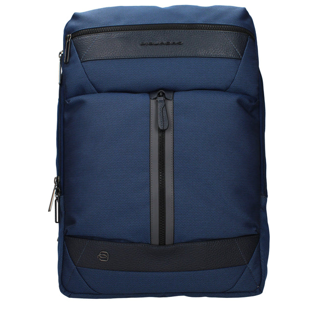 Piquadro Blauer Stoffrucksack